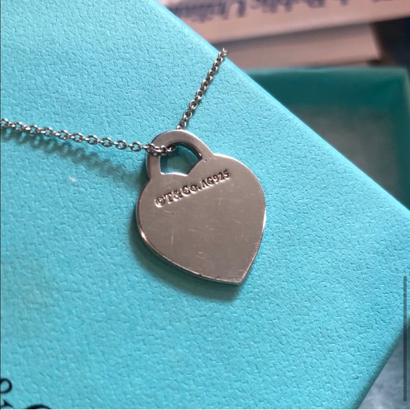 Auth Please Return to Tiffany & Co. Heart Necklace - Picture 8 of 10